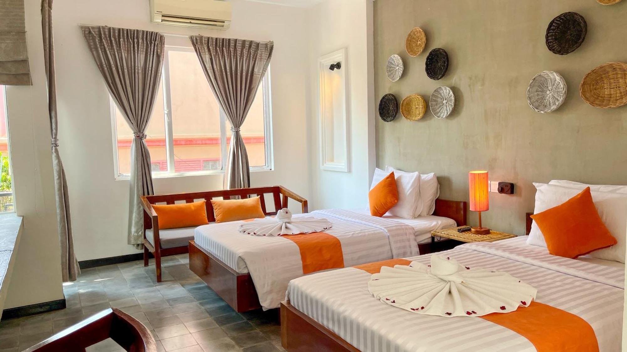 Отель Boutique Indochine D'Angkor Сиемрип Номер фото